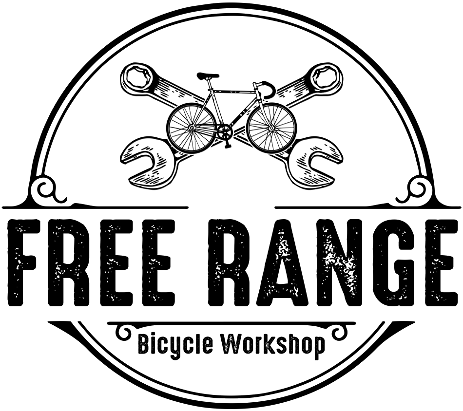 Free Range Bicycle Workshop Logo